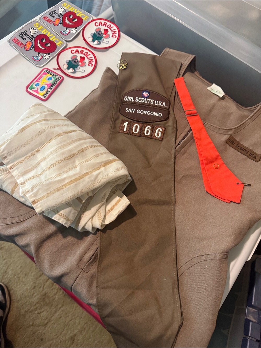 1990 girl Scout uniform